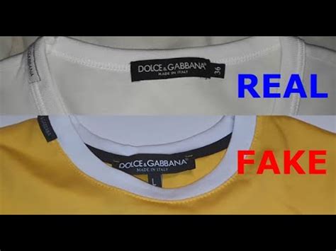 dolce & gabbana t-shirt fake vs real|dolce website.